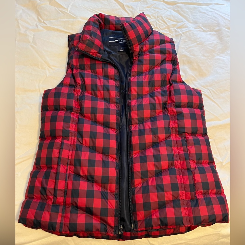 Lands end small puffer vest